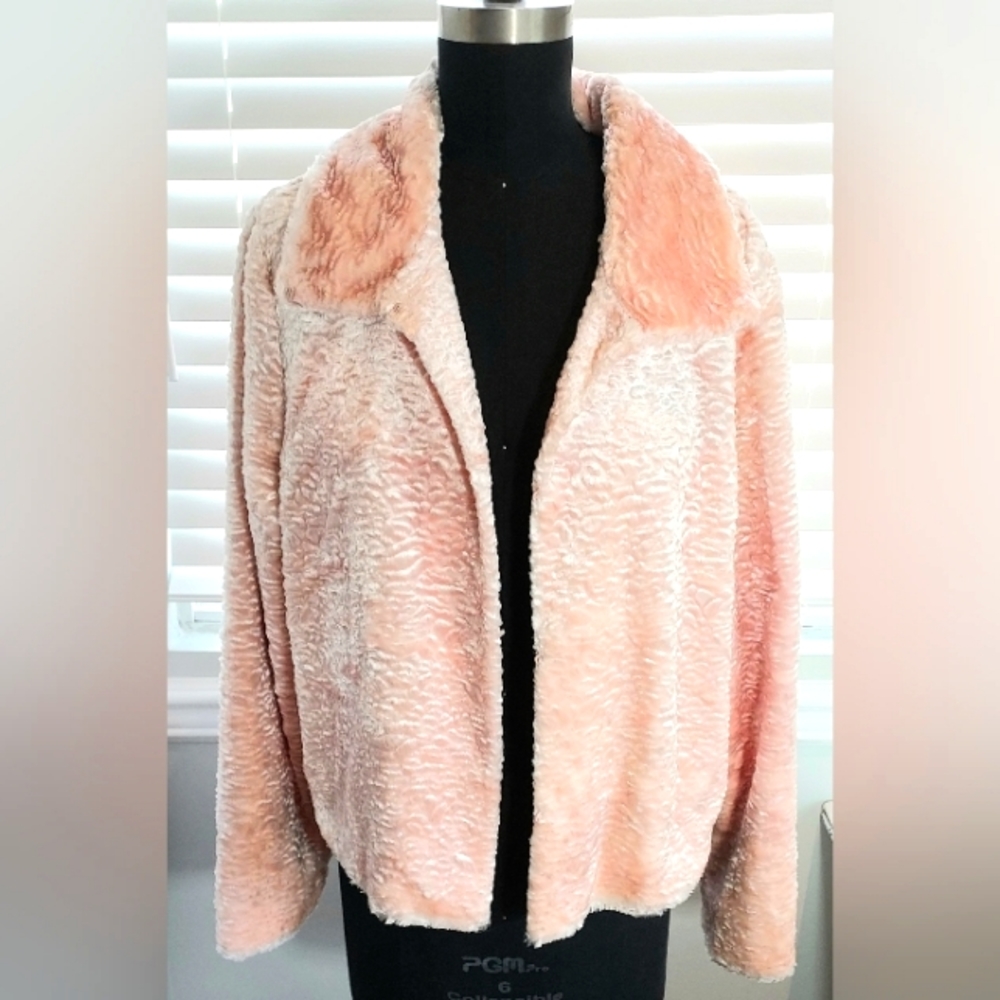Mackintosh New England Light Pink Collared Lined Jacket Like New